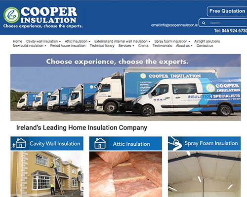 Coopers - Website Design Meath - Dublin