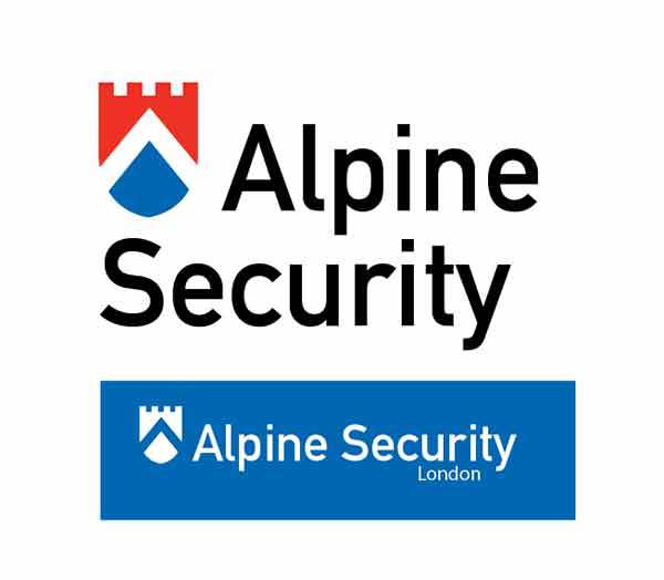 Alpine Security logo design