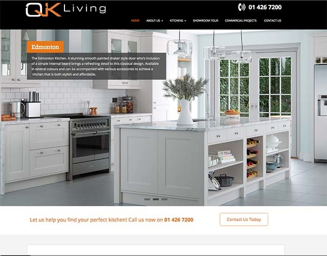 QK Living Web Design
