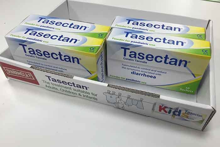 Tasectan packaging design