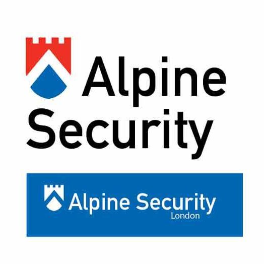 Alpine Security logo design