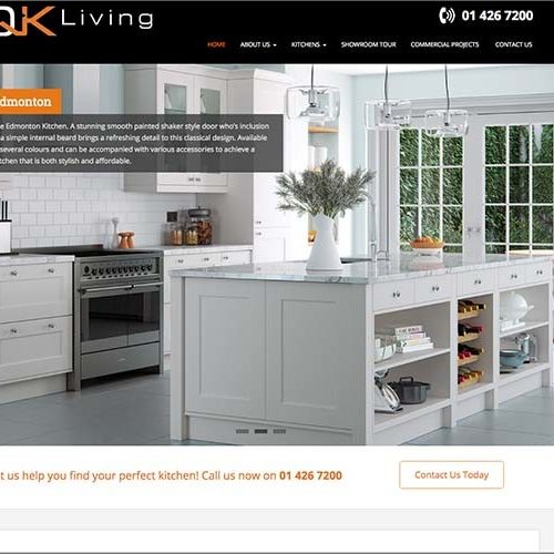 QK Living Web Design